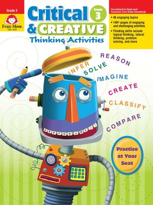 cover image of Critical and Creative Thinking Activities, Grade 3